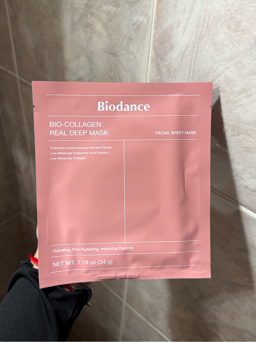 Biodance Bio-Collagen Real Deep Mask — Pink Facial Sheet Mask
